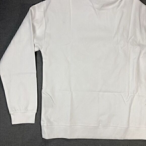 Heads Or Tails Hoodie Mens Sz Large White Skull Snake Rhinestones Pull Over Rare - Picture 8 of 16